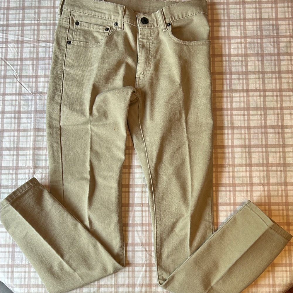Levi's Tan Super Skinny Pants